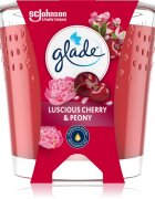 Glade Luscious Cherry & Peony vonná svíčka 112 g