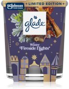 Glade Winter Fireside Nights vonná svíčka 112 g