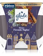 Glade Winter Fireside Nights vonná svíčka 204 g