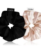 GLOV Scrunchies M gumičky do vlasů Sparkling Wine/Black 2 ks