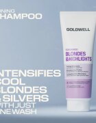 Goldwell Dualsenses Blondes & Highlights Toning Shampoo fialový tónovací šampon 250 ml