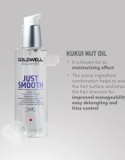 Goldwell Dualsenses Just Smooth olej pro nepoddajné a krepatějící se vlasy 100 ml