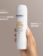 Goldwell Dualsenses Rich Repair obnovující kondicionér pro suché a poškozené vlasy 200 ml