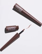 GOSH COPENHAGEN Slanted Pro Liner tekuté oční linky odstín 003 Matt Brown 2.5 ml