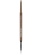 GOSH COPENHAGEN Ultra Thin precizní tužka na obočí s kartáčkem odstín 002 Greybrown 0.35 g