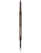 GOSH COPENHAGEN Ultra Thin precizní tužka na obočí s kartáčkem odstín 003 Dark Brown 0.35 g