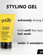 got2b Glued Spiking Glue gel na vlasy s extra silnou fixací 150 ml