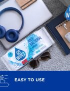 GoWipes Anti-Bacterial Effect D-Panthenol vlhčené čisticí ubrousky s antibakteriálním účinkem 60 ks