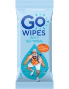 GoWipes Anti-Bacterial Effect osvěžující vlhčené ubrousky s antibakteriálním účinkem 10x8 ks