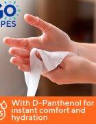 GoWipes Antibacterial osvěžující vlhčené ubrousky s antibakteriálním účinkem 20 ks