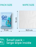 GoWipes Baby Wet Wipes dětské jemné vlhčené ubrousky pro velmi suchou citlivou a atopickou pokožku 24 ks