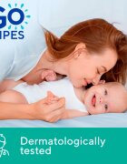 GoWipes Baby Wet Wipes dětské jemné vlhčené ubrousky pro velmi suchou citlivou a atopickou pokožku 24 ks