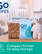 GoWipes Baby Wet Wipes dětské jemné vlhčené ubrousky pro velmi suchou citlivou a atopickou pokožku 24 ks