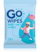 GoWipes Baby Wet Wipes vlhčené ubrousky pro děti od narození 24 ks