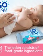 GoWipes Baby Wet Wipes vlhčené ubrousky pro děti od narození 24 ks