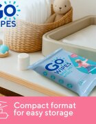 GoWipes Baby Wet Wipes vlhčené ubrousky pro děti od narození 24 ks