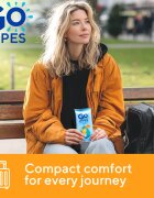 GoWipes Comfort vlhčený toaletní papír 10 ks