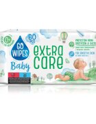 GoWipes Extra Care vlhčené čisticí ubrousky pro děti pro citlivou pokožku 0+ 60 ks