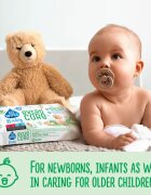 GoWipes Extra Care vlhčené čisticí ubrousky pro děti pro citlivou pokožku 0+ 60 ks