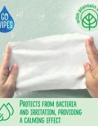 GoWipes Extra Care vlhčené čisticí ubrousky pro děti pro citlivou pokožku 0+ 60 ks
