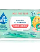 GoWipes For Kids & Juniors vlhčený toaletní papír pro citlivou pokožku pro děti 44 ks