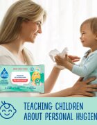 GoWipes For Kids & Juniors vlhčený toaletní papír pro citlivou pokožku pro děti 44 ks