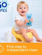 GoWipes For Kids & Juniors vlhčený toaletní papír pro děti 10 ks