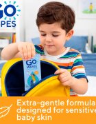 GoWipes For Kids & Juniors vlhčený toaletní papír pro děti 10 ks