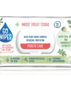 GoWipes Procto Care vlhčený toaletní papír pro citlivou pokožku 44 ks