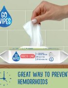 GoWipes Procto Care vlhčený toaletní papír pro citlivou pokožku 44 ks