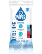 GoWipes Refreshing vlhčené čisticí ubrousky na ruce 15 ks