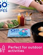 GoWipes Refreshing Wet Wipes osvěžující vlhčené ubrousky na ruce 20 ks