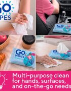 GoWipes Refreshing Wet Wipes osvěžující vlhčené ubrousky na ruce 20 ks