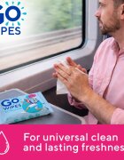 GoWipes Refreshing Wet Wipes osvěžující vlhčené ubrousky na ruce 20 ks