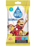 GoWipes Wet Wipes For Whole Family vlhčené čisticí ubrousky na ruce 15 ks