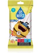 GoWipes Wet Wipes For Whole Family vlhčené čisticí ubrousky na ruce 15 ks