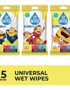 GoWipes Wet Wipes For Whole Family vlhčené čisticí ubrousky na ruce 15 ks