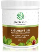 Green Idea Kaštanový gel masážní gel na žíly a cévy 250 ml