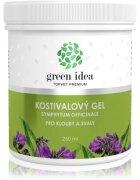 Green Idea Kostivalový gel masážní gel na svaly a klouby 250 ml