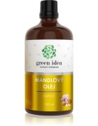 Green Idea Mandlový olej pleťový olej lisovaný za studena 100 ml