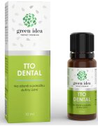 Green Idea TTO DENTAL bylinný přípravek na dásně a pokožku dutiny ústní 10 ml