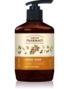 Green Pharmacy Almond & Argan Oil tekuté mýdlo na ruce 460 ml