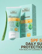 Green Pharmacy Aloe & Hyaluronic Acid lehký denní krém SPF 50 50 ml