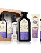 Green Pharmacy Chamomile & Flaxseed oil Set dárková sada pro barvené vlasy