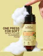 Green Pharmacy Cica + Vitamin C rozjasňující čisticí pěna 150 ml