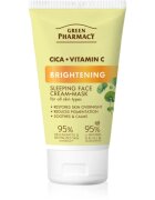 Green Pharmacy Cica + Vitamin C rozjasňující maska na obličej 50 ml