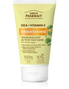 Green Pharmacy Cica + Vitamin C rozjasňující maska na obličej 50 ml