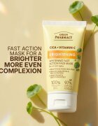 Green Pharmacy Cica + Vitamin C rozjasňující maska na obličej 50 ml