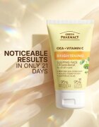 Green Pharmacy Cica + Vitamin C rozjasňující maska na obličej 50 ml