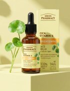Green Pharmacy Cica + Vitamin C rozjasňující sérum s vitaminem C 30 ml